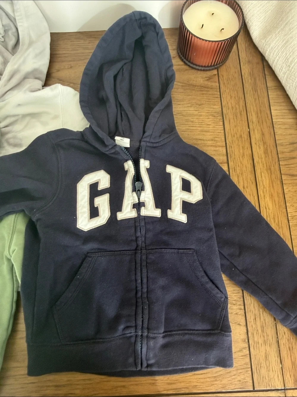 Gap and OshKosh Trio of Hooded Sweatshirts